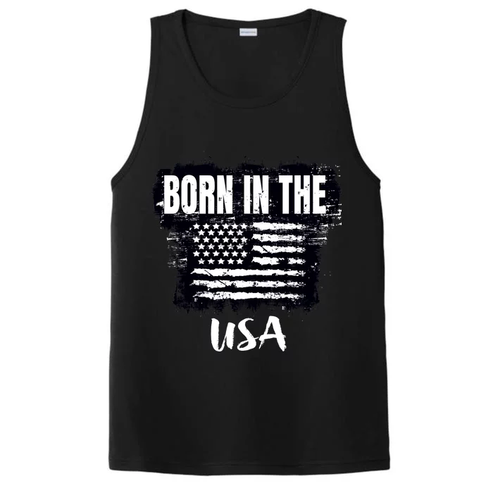 Born In The USA Performance Tank