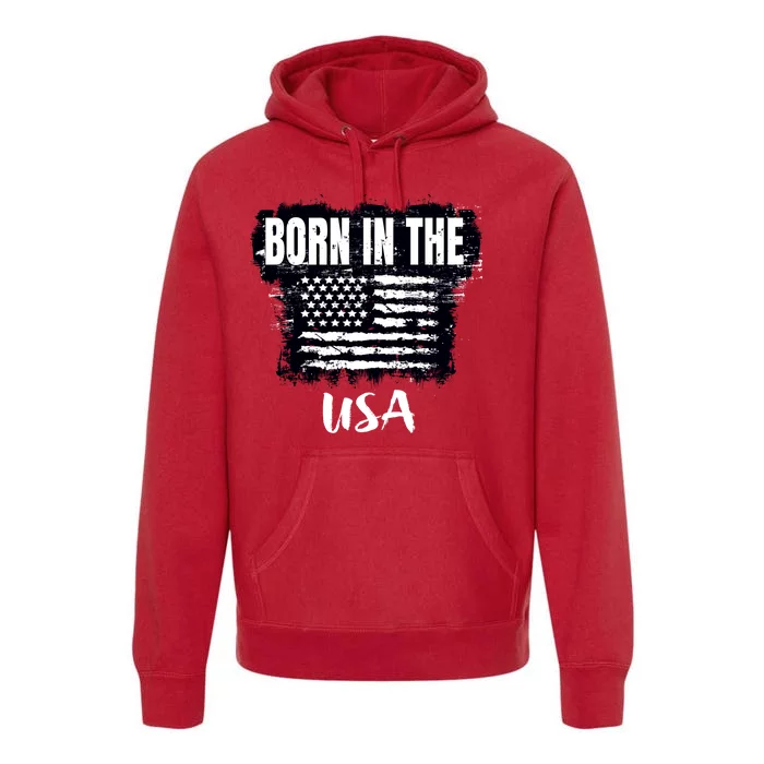 Born In The USA Premium Hoodie