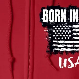 Born In The USA Full Zip Hoodie