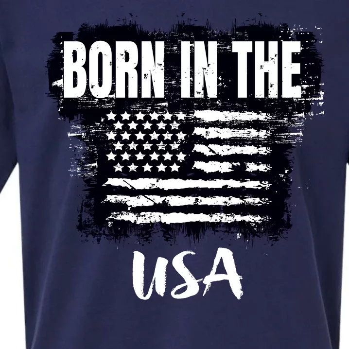 Born In The USA Sueded Cloud Jersey T-Shirt