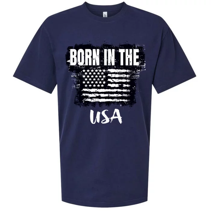 Born In The USA Sueded Cloud Jersey T-Shirt