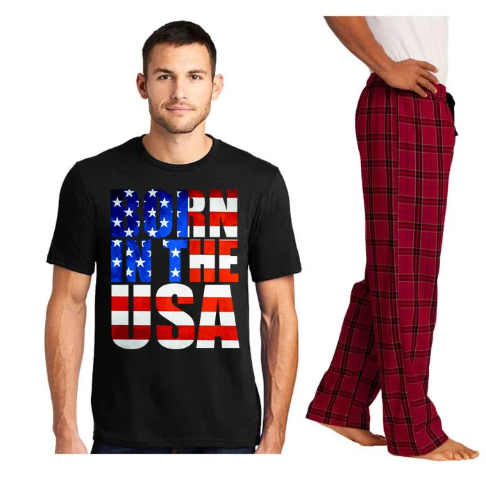 Born In The USA Flag Pajama Set