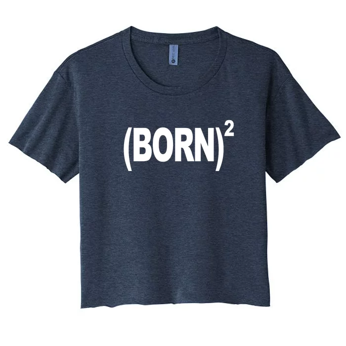 Born squared Women's Crop Top Tee