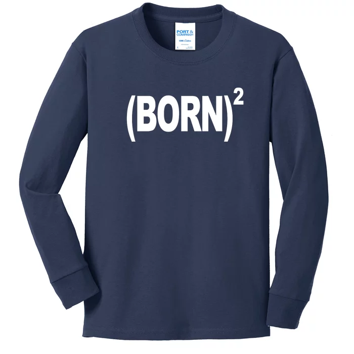 Born squared Kids Long Sleeve Shirt