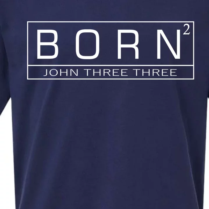 Born Squared Born Again Christian Sueded Cloud Jersey T-Shirt