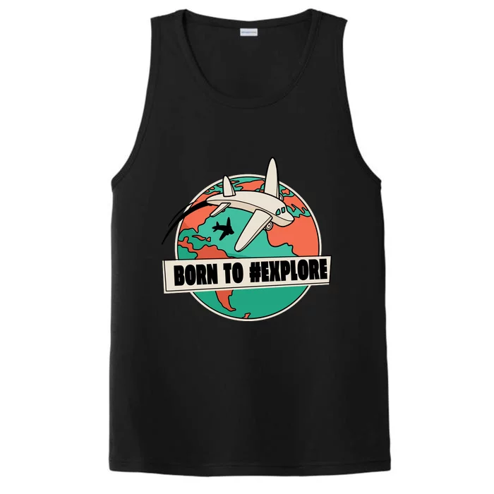 Born To Explore Performance Tank