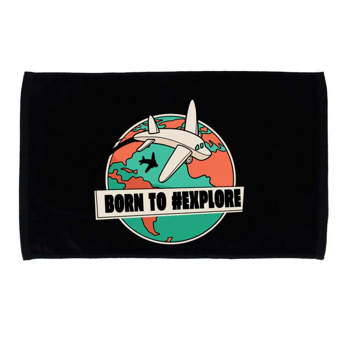 Born To Explore Microfiber Hand Towel