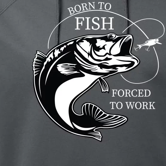 Born To Fish Performance Fleece Hoodie