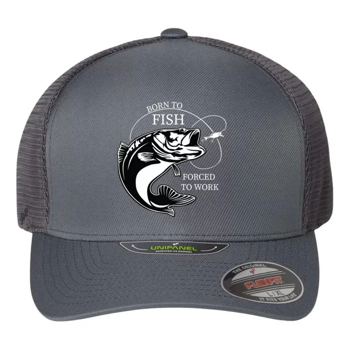 Born To Fish Flexfit Unipanel Trucker Cap