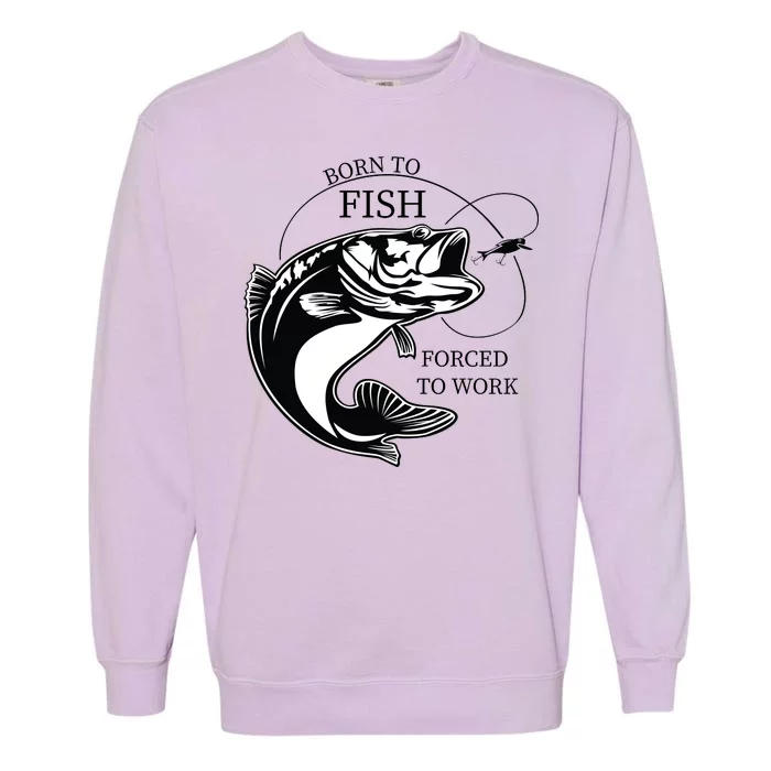 Born To Fish Garment-Dyed Sweatshirt