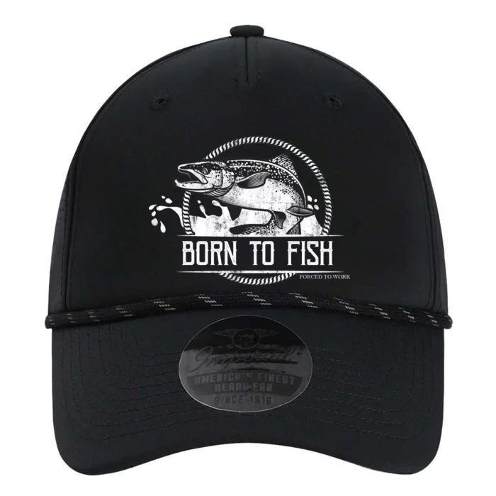 Born To Fish Forced To Work Performance The Dyno Cap