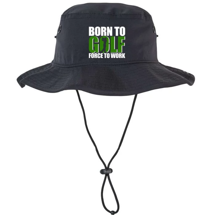 Born To Golf Force To Work Golfing Fan Legacy Cool Fit Booney Bucket Hat