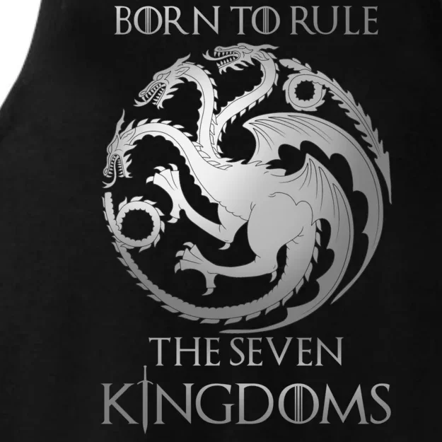 Born To Rule The Seven Kingdoms Ladies Tri-Blend Wicking Tank