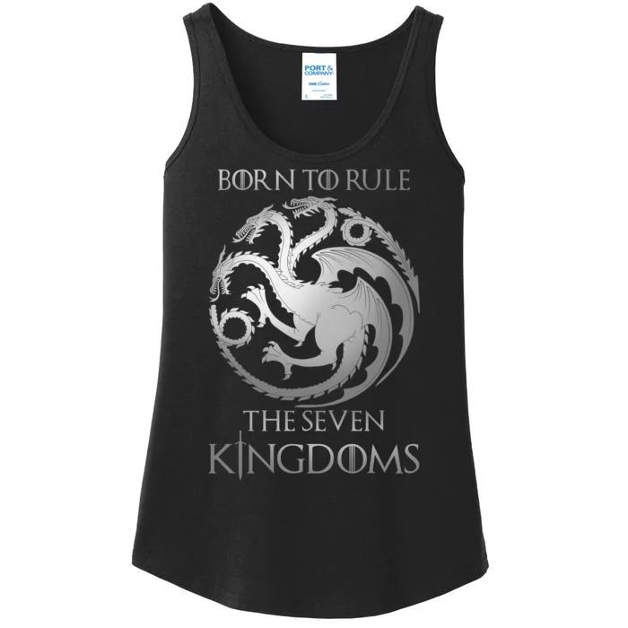 Born To Rule The Seven Kingdoms Ladies Essential Tank