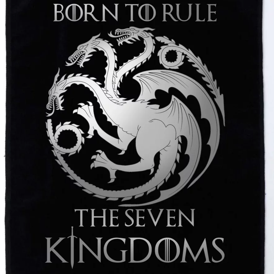 Born To Rule The Seven Kingdoms Platinum Collection Golf Towel