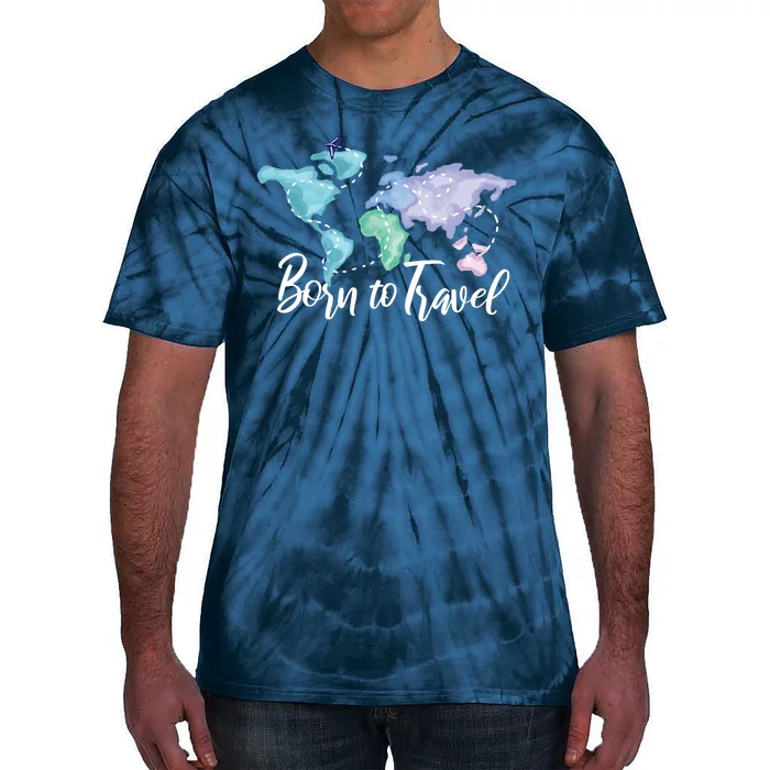 Born To Travel Tie-Dye T-Shirt