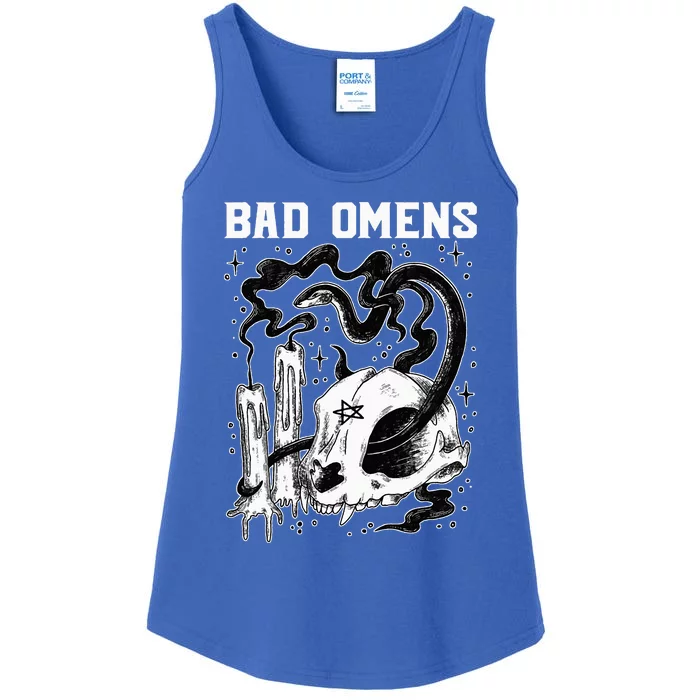 B.A.D O.M.E.N.S Snake And Skull Ladies Essential Tank