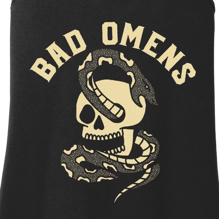 Bad O Snake And Skull Bad O Ladies Essential Tank