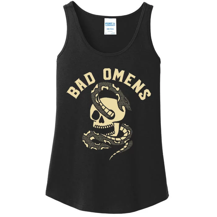 Bad O Snake And Skull Bad O Ladies Essential Tank