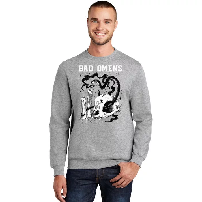 B.A.D O.M.E.N.S Snake And Skull Tall Sweatshirt