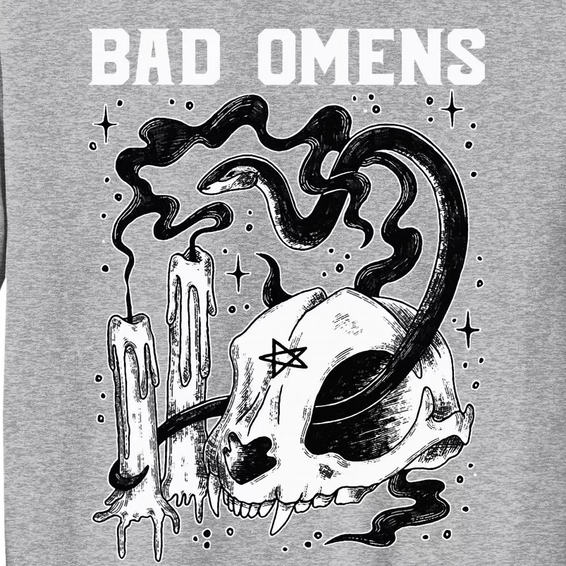 B.A.D O.M.E.N.S Snake And Skull Tall Sweatshirt