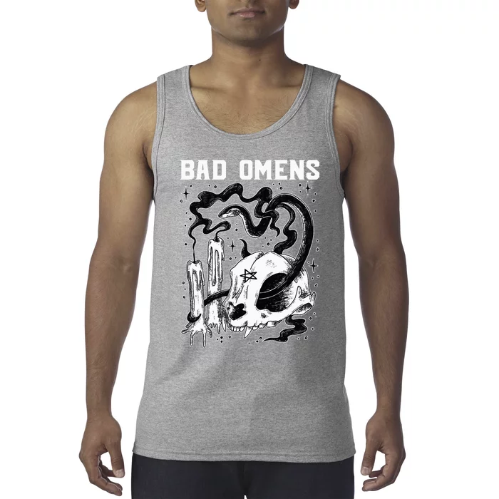 B.A.D O.M.E.N.S Snake And Skull Tank Top