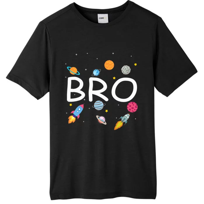 Brother Outer Space Birthday Party Family Girls ChromaSoft Performance T-Shirt