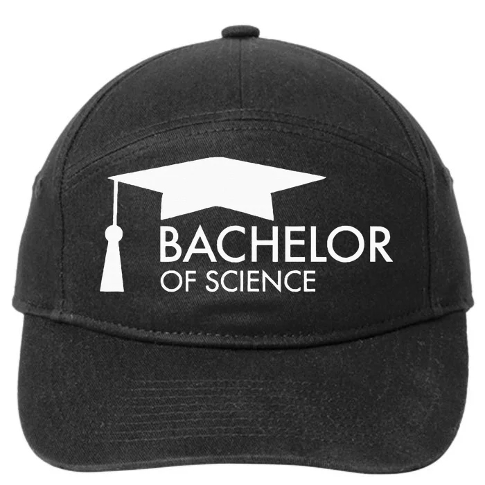 Bachelor Of Science Graduates 7-Panel Snapback Hat