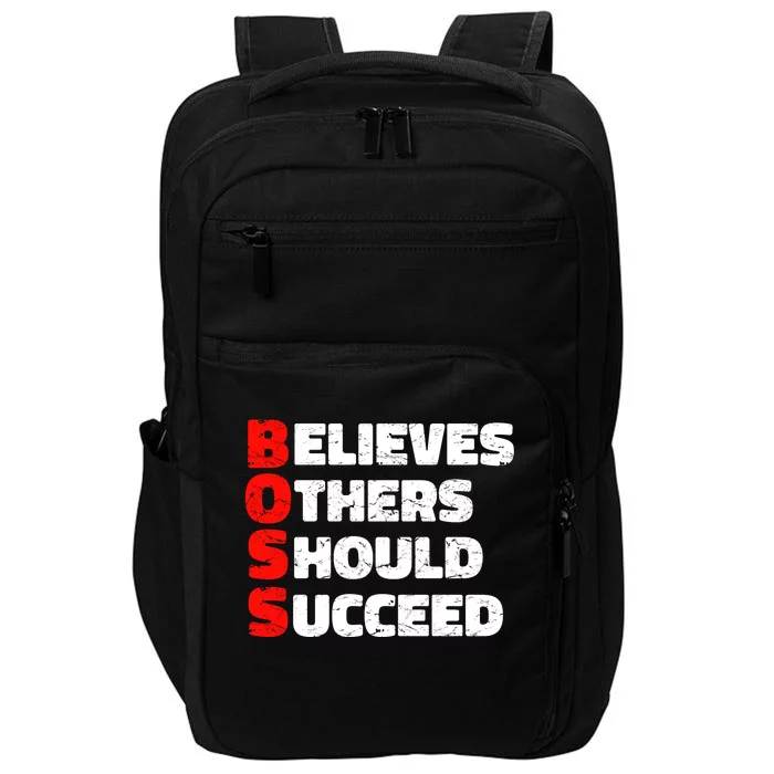 Boss Motivational Impact Tech Backpack