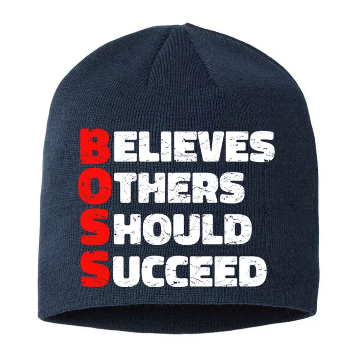 Boss Motivational 8 1/2in Sustainable Knit Beanie