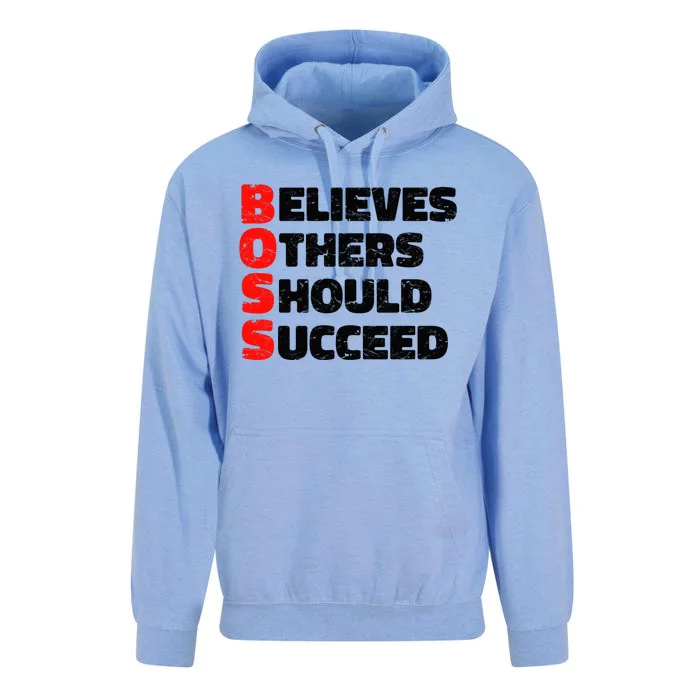 Boss Motivational Unisex Surf Hoodie