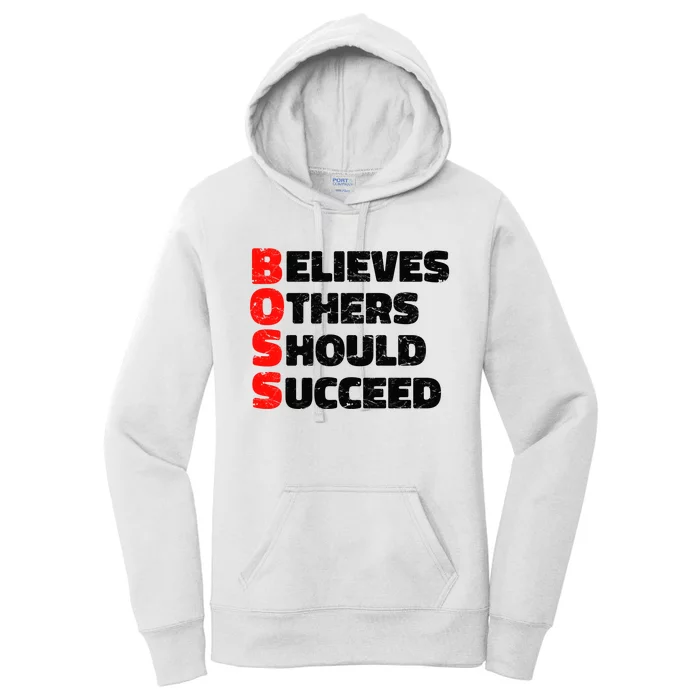 Boss Motivational Women's Pullover Hoodie