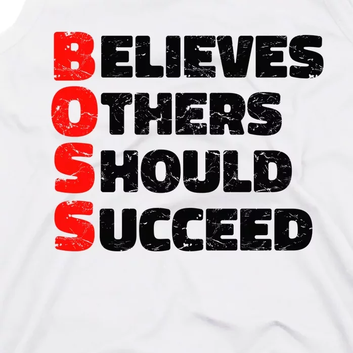 Boss Motivational Tank Top