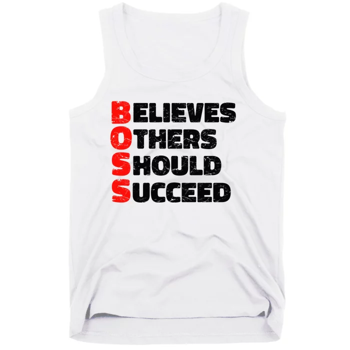 Boss Motivational Tank Top