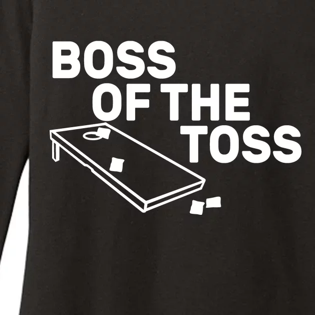 Boss Of The Toss Womens CVC Long Sleeve Shirt