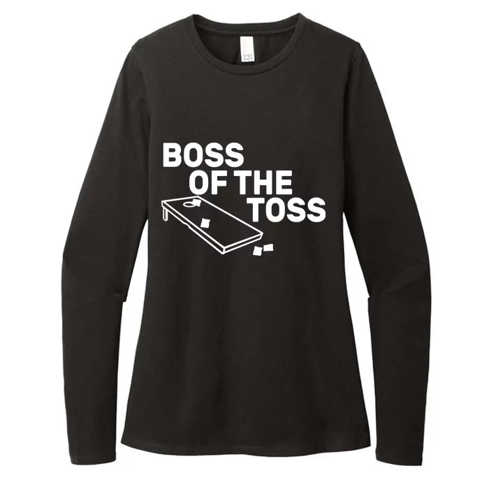 Boss Of The Toss Womens CVC Long Sleeve Shirt