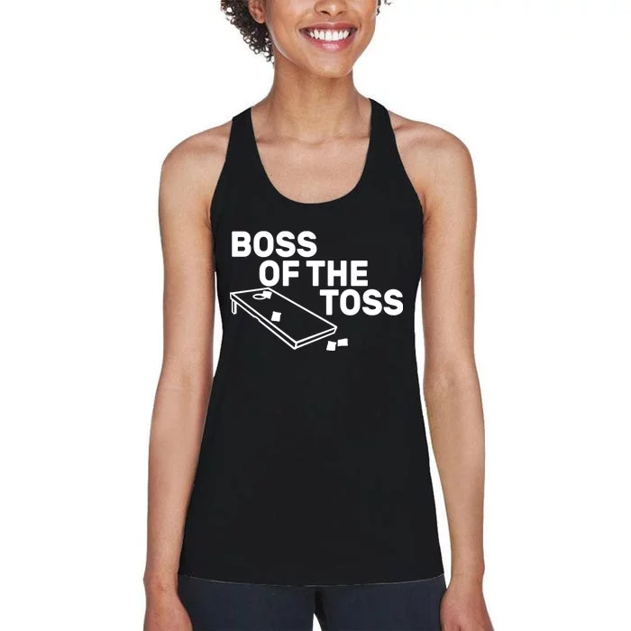 Boss Of The Toss Women's Racerback Tank