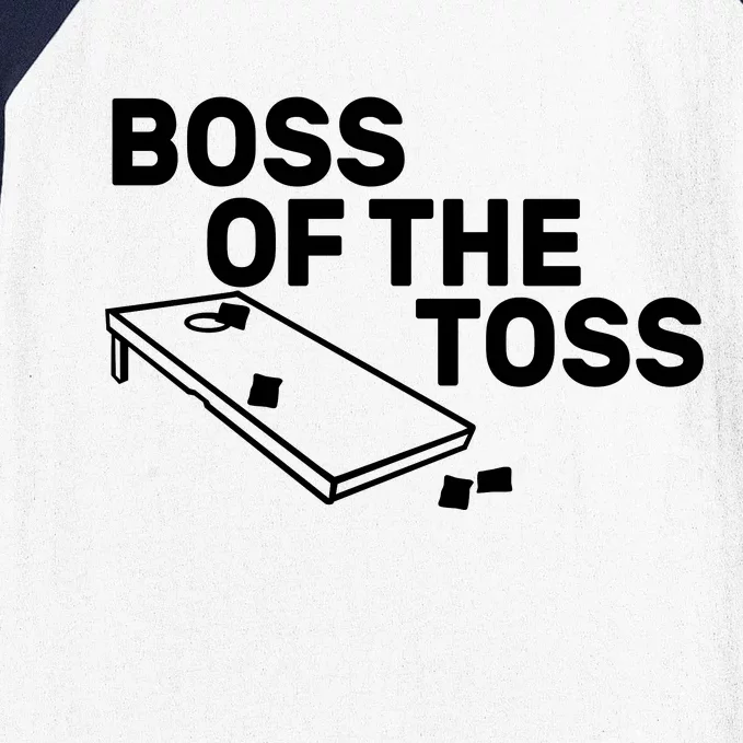 Boss Of The Toss Baseball Sleeve Shirt