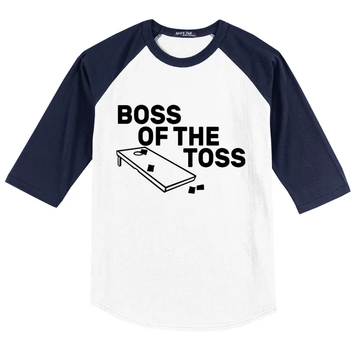 Boss Of The Toss Baseball Sleeve Shirt