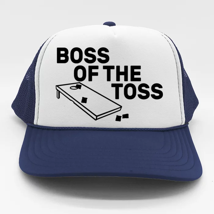 Boss Of The Toss Trucker Hat