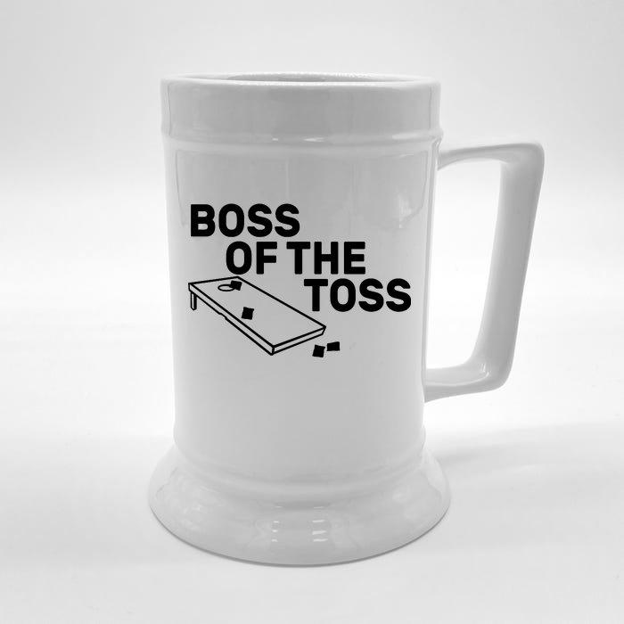 Boss Of The Toss Front & Back Beer Stein