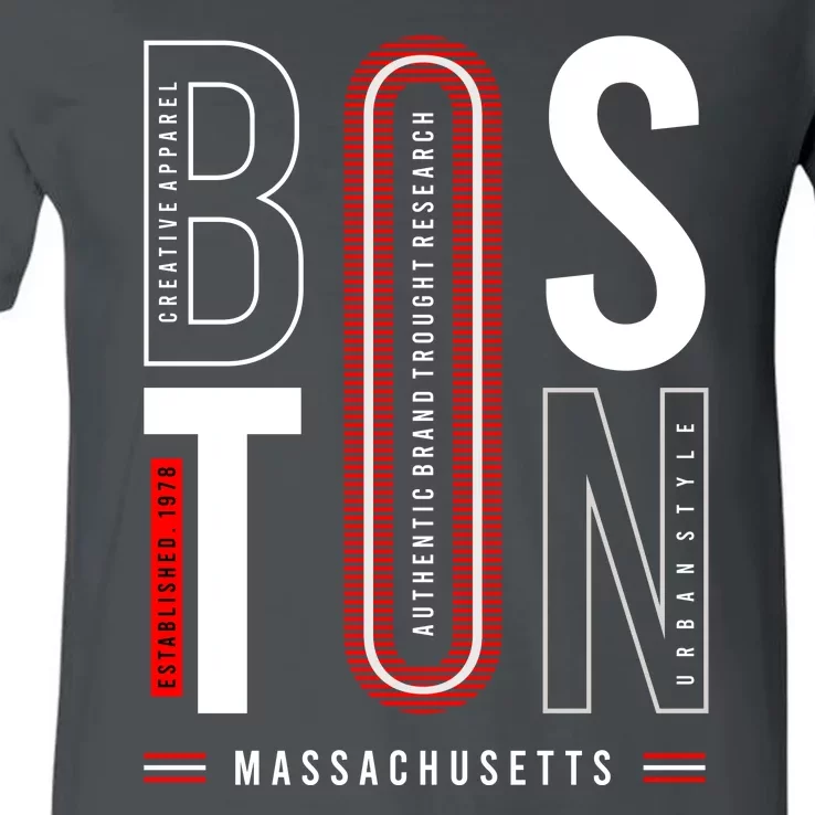 Boston V-Neck T-Shirt