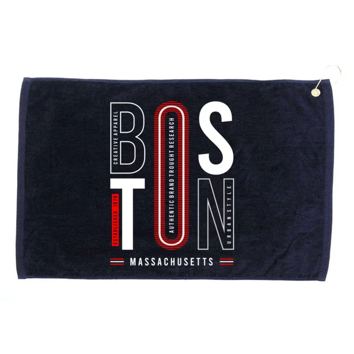 Boston Grommeted Golf Towel