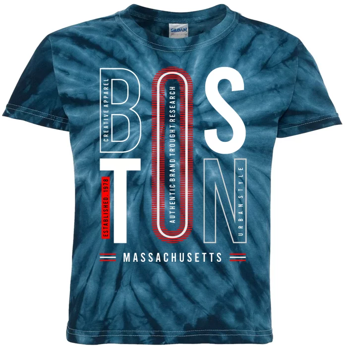 Boston Kids Tie-Dye T-Shirt