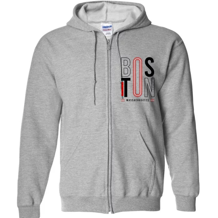 Boston Full Zip Hoodie