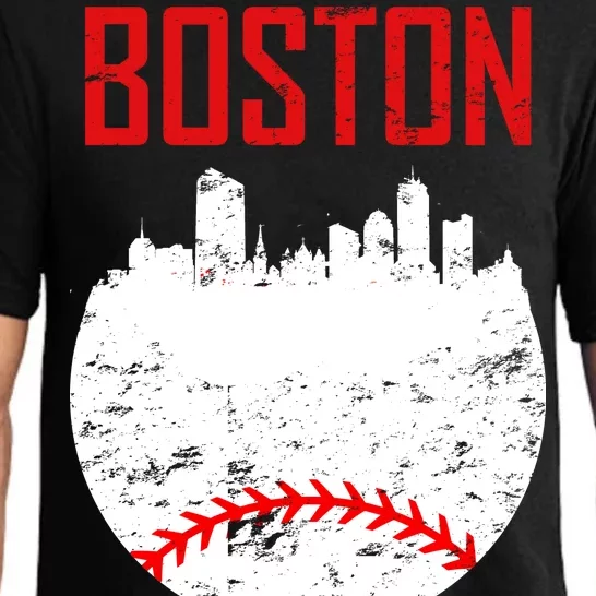 Boston Baseball City Pajama Set