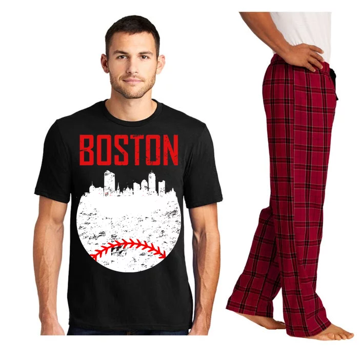 Boston Baseball City Pajama Set