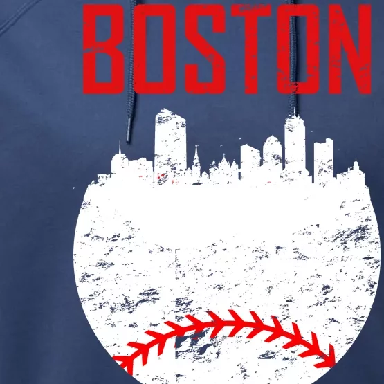 Boston Baseball City Performance Fleece Hoodie