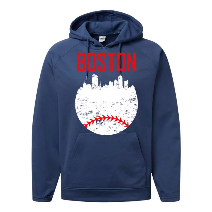 Boston Baseball City Performance Fleece Hoodie