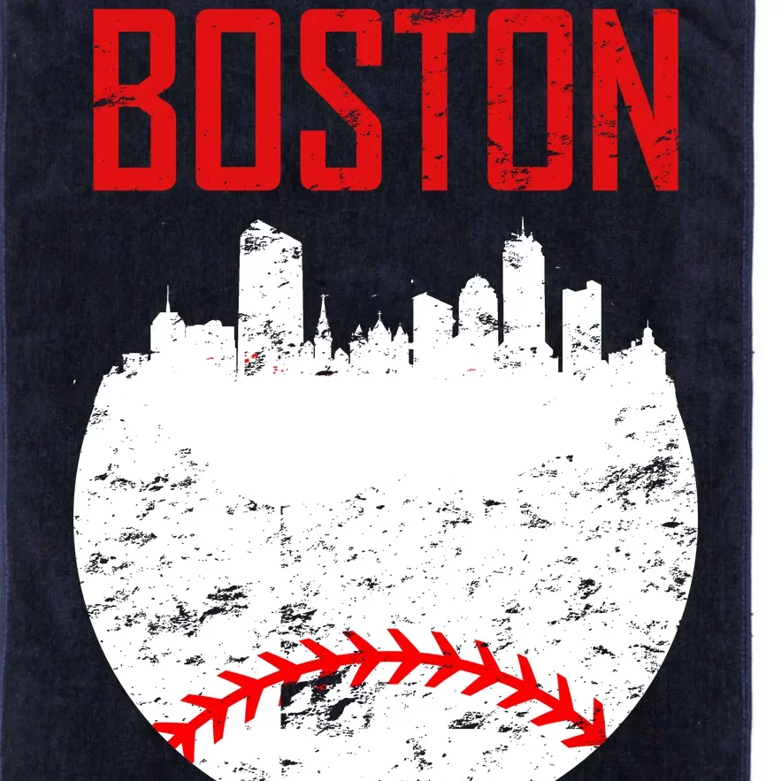 Boston Baseball City Platinum Collection Golf Towel